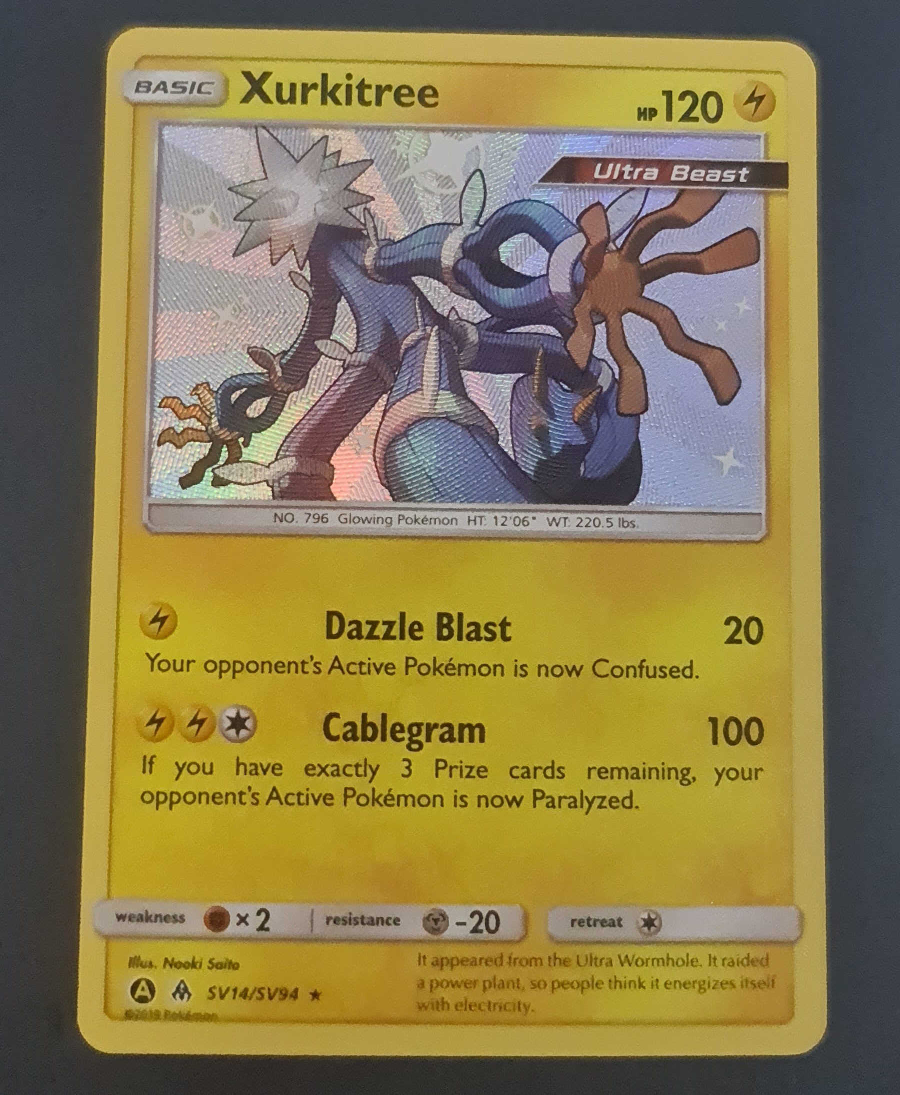 Shiny Xurkitree SV14/SV94  Trading Cards Pokemon, Magic and Yu-Gi-Oh TCG  Online Sales | Harlow
