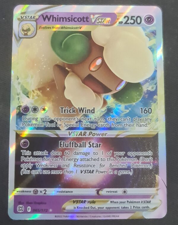 Whimsicott VStar 065/172 Full Art  Trading Cards Pokemon, Magic and  Yu-Gi-Oh TCG Online Sales | Harlow