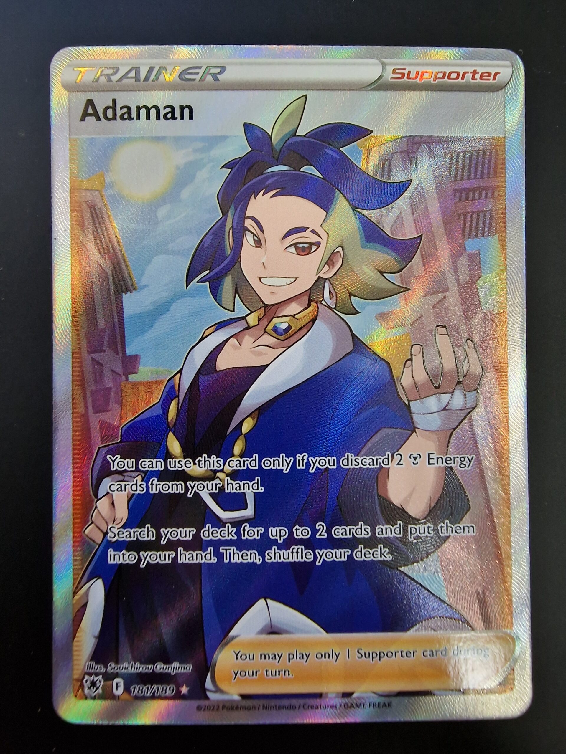 adaman card pokemon Adaman - 135/189 - Astral Radiance main image 0