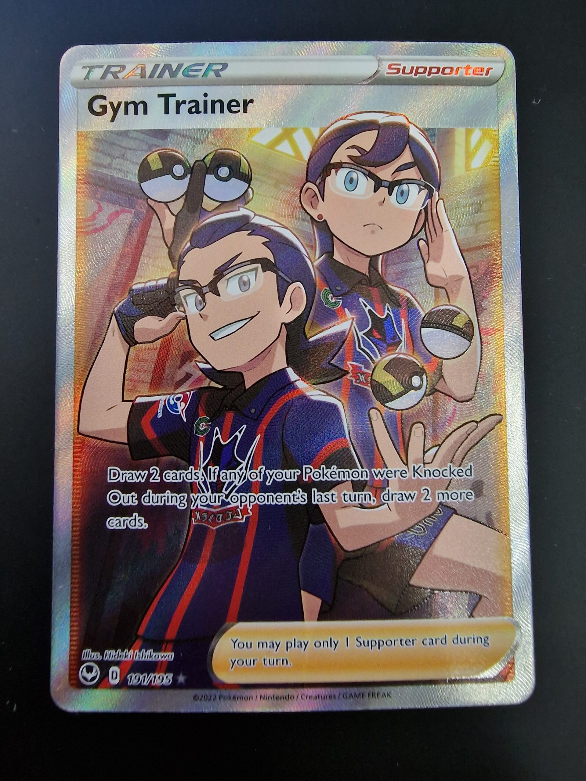 Gym Trainer F/A 191/195  Trading Cards Pokemon, Magic and Yu-Gi-Oh TCG  Online Sales | Harlow