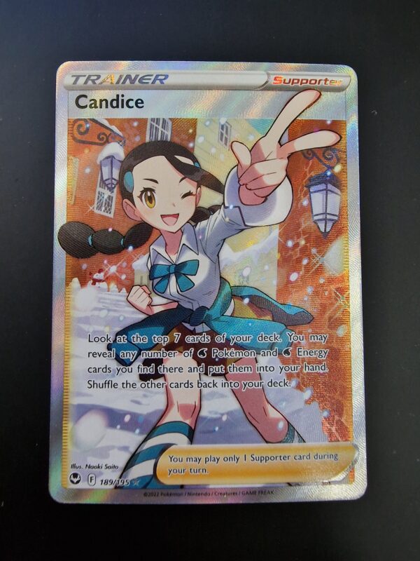 Candice F/A 189/195 Trading Cards Pokemon, Magic and Yu-Gi-Oh TCG Online Sales | Harlow Candice F/A 189/195 Trading Cards Pokemon, Magic and Yu-Gi-Oh TCG Online Sales | Harlow
