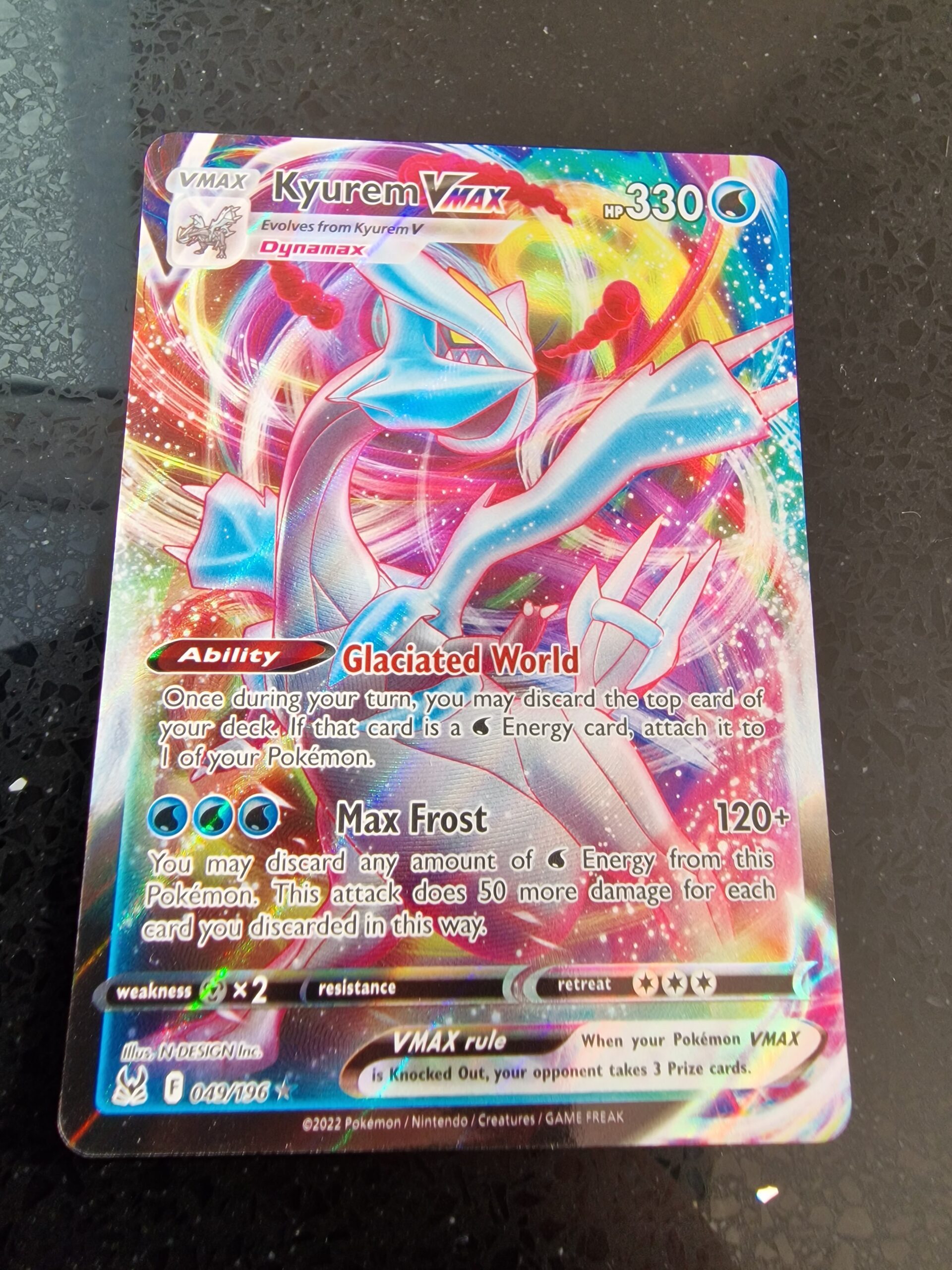 kyurem vmax pokemon card Pokemon TCG main image 0