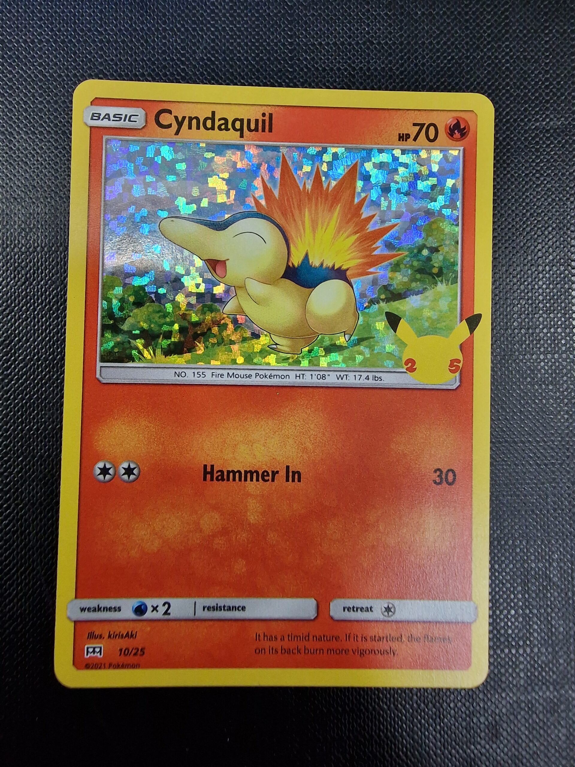 Cyndaquil Holo 10/25