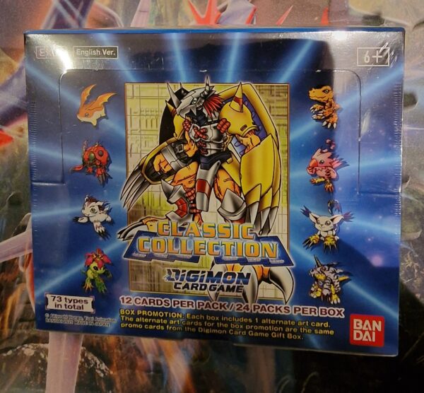 digimon ex01 booster box Theme Classic Collection EX-01 Japanese Booster Japan2UK With a mix of both new and classic characters Digimon TCG Release Special Booster