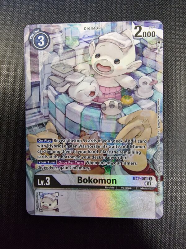 Bokomon Alt Art Card BT7-081 Trading Cards Pokemon, Magic and Yu-Gi-Oh TCG Online Sales | Harlow Bokomon Alt Art Card BT7-081 Trading Cards Pokemon, Magic and Yu-Gi-Oh TCG Online Sales | Harlow