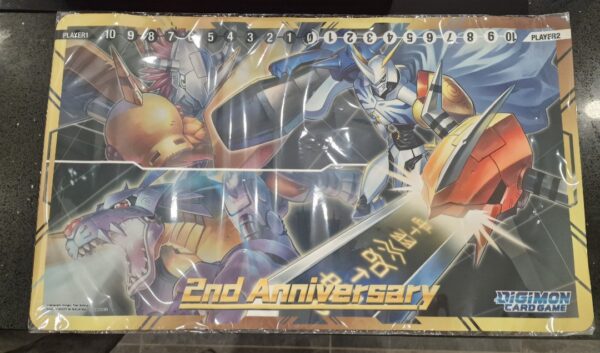 Digimon 2nd Anniversary Playmat  Trading Cards Pokemon, Magic and Yu-Gi-Oh  TCG Online Sales | Harlow