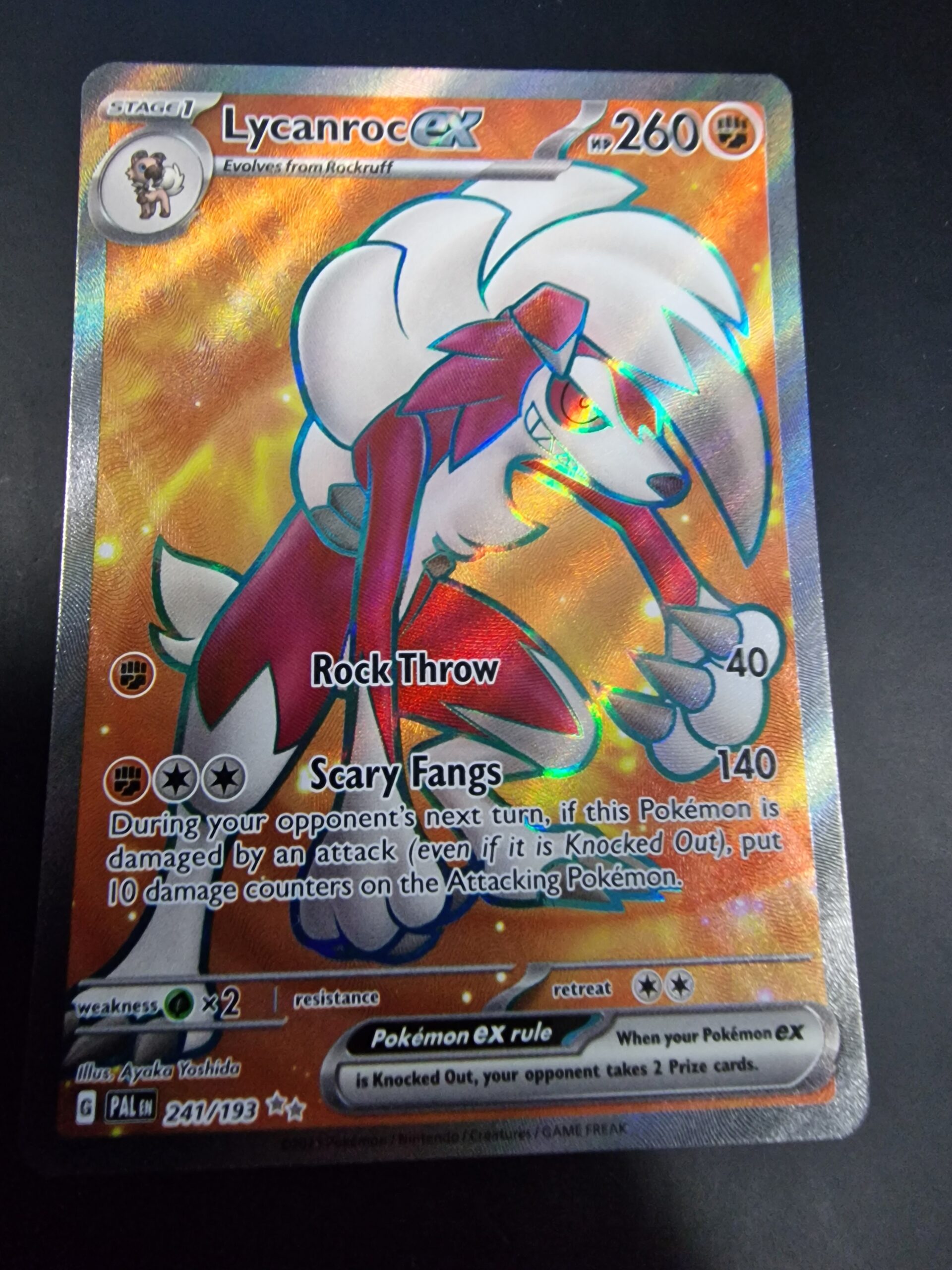 Lycanroc EX UR 241/193 – Trading Cards Pokemon, Magic and Yu-Gi-Oh TCG ...