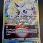 pokemon tcg silver tempest 034 195 alolan vulpix vstar card Amazon.com: Pokemon - Alolan Vulpix Vstar 034/195- Silver Tempest - Ultra  Rare