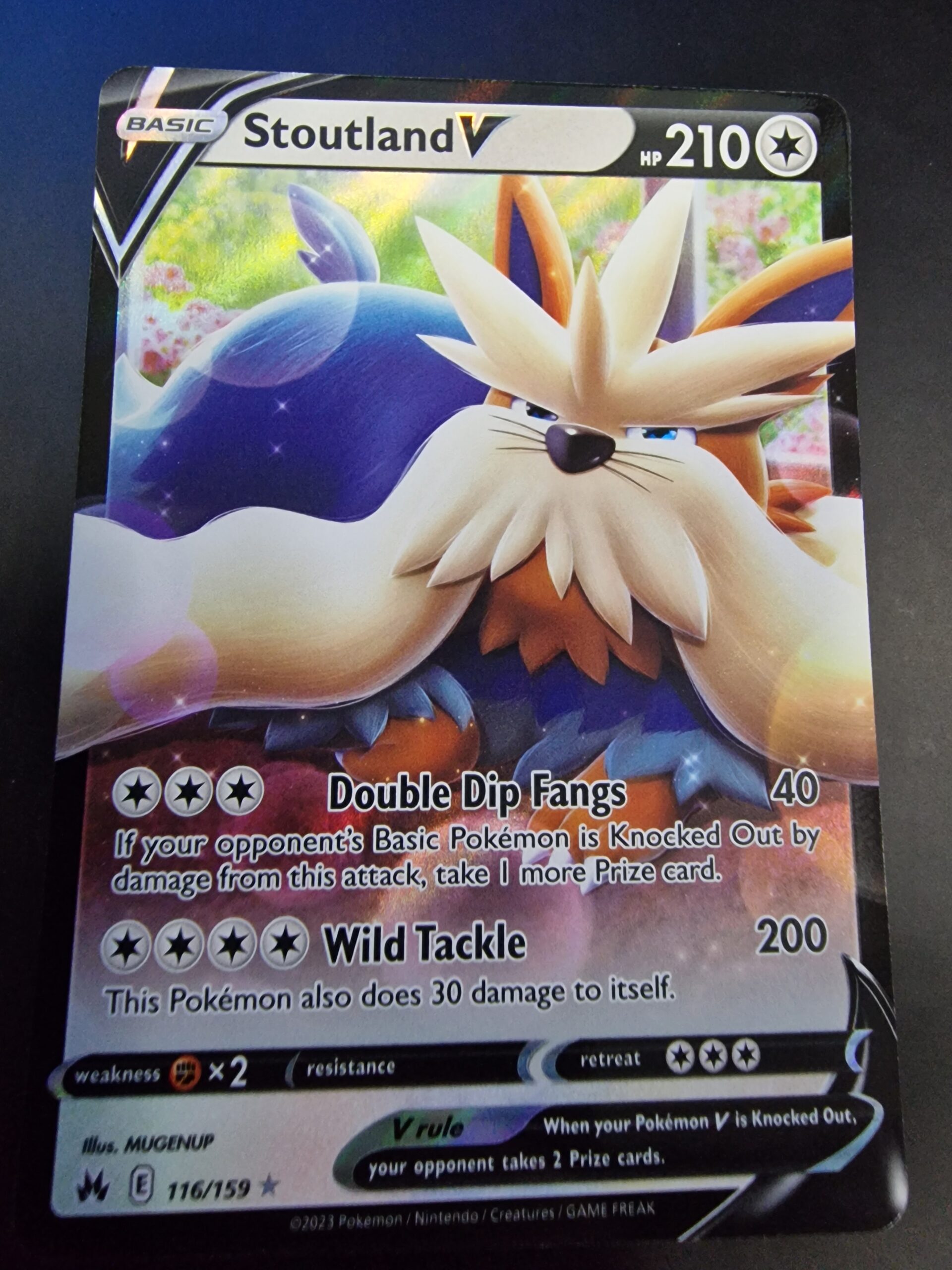 stoutland v pokemon card price Stoutland V (Full Art) - SWSH05: Battle Styles [ULTRA RARE]