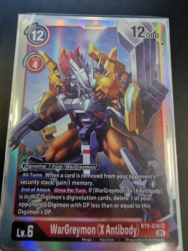 wargreymon digimon card WarGreymon [BT5-016] [Battle of Omni Pre-Release Promos]