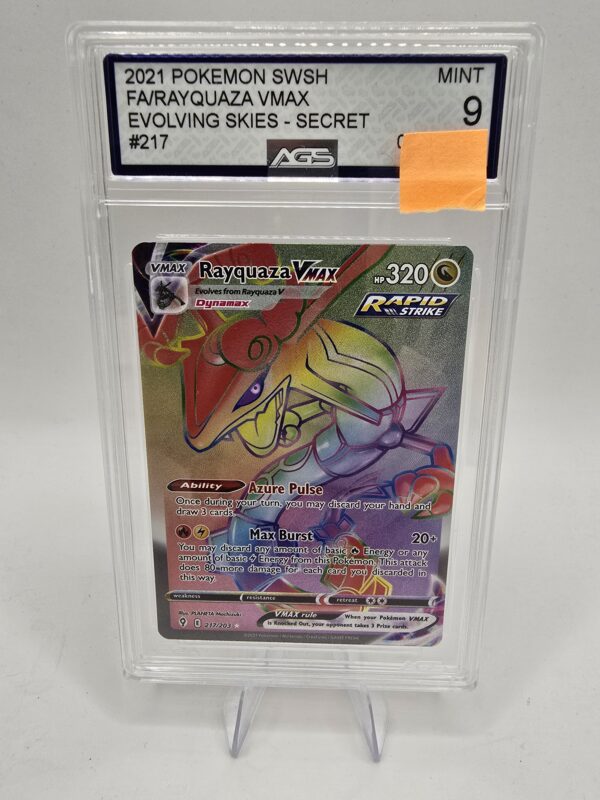 rare score football cards Rillaboom VMAX -Single Card