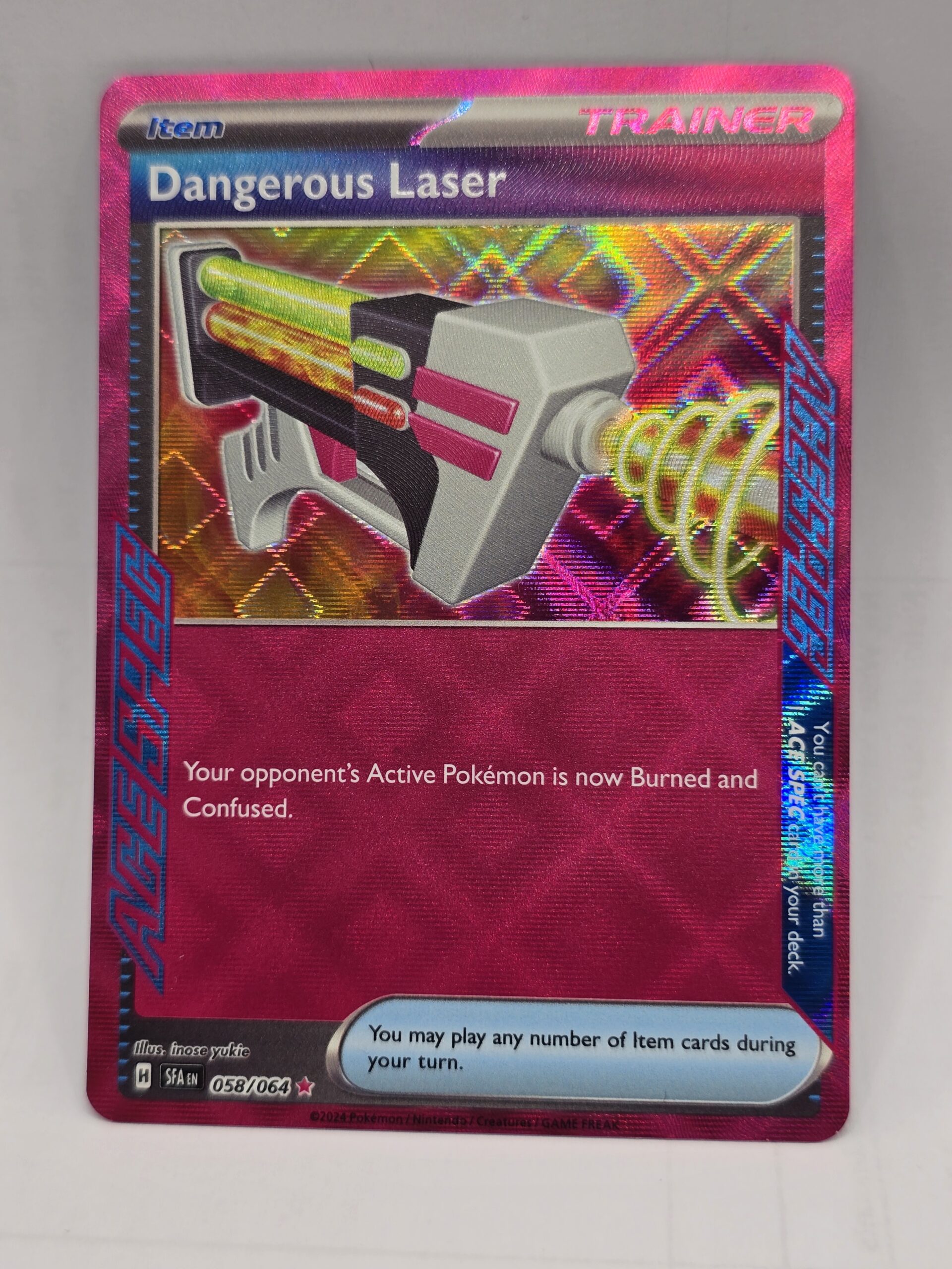 Dangerous Laser Ace Spec 058/064