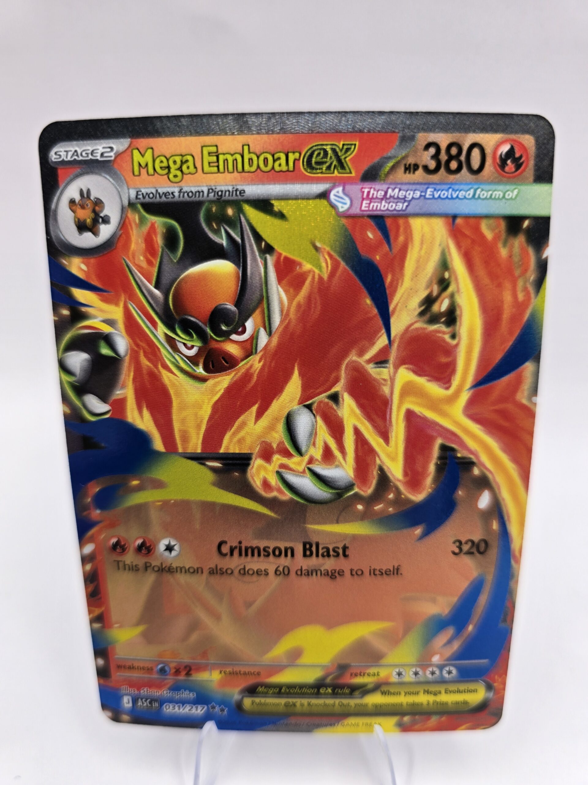 Mega Emboar EX HA 031/217