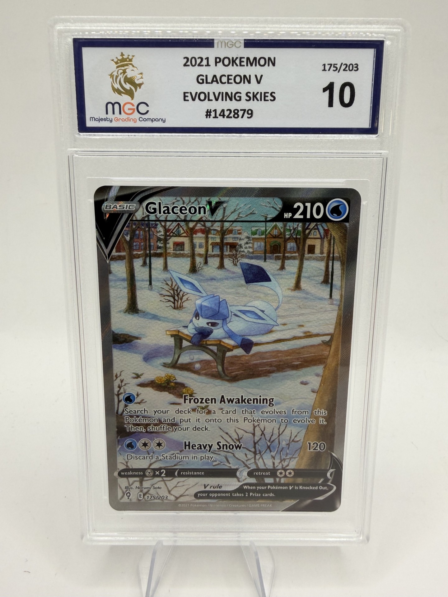 Glaceon V 175/203 MGC 10